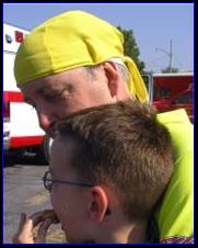 A Headsweat helped to keep the implant from falling off during our bicycle tour.